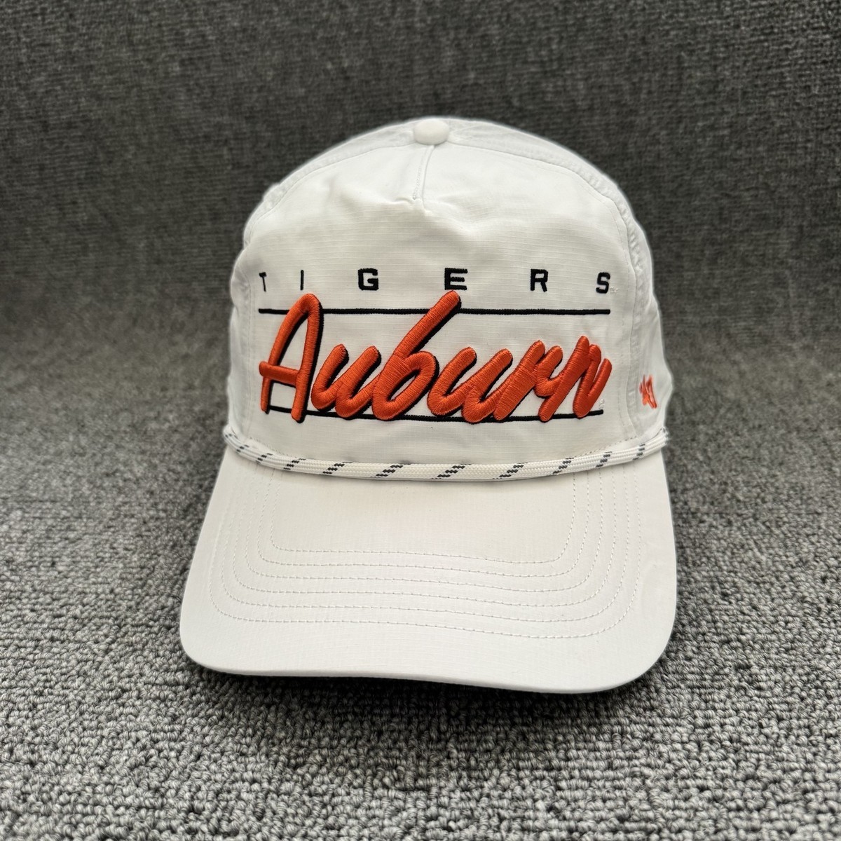 '47 Brand Auburn Tigers Snapback Cap White OSFA NCAA Hat
