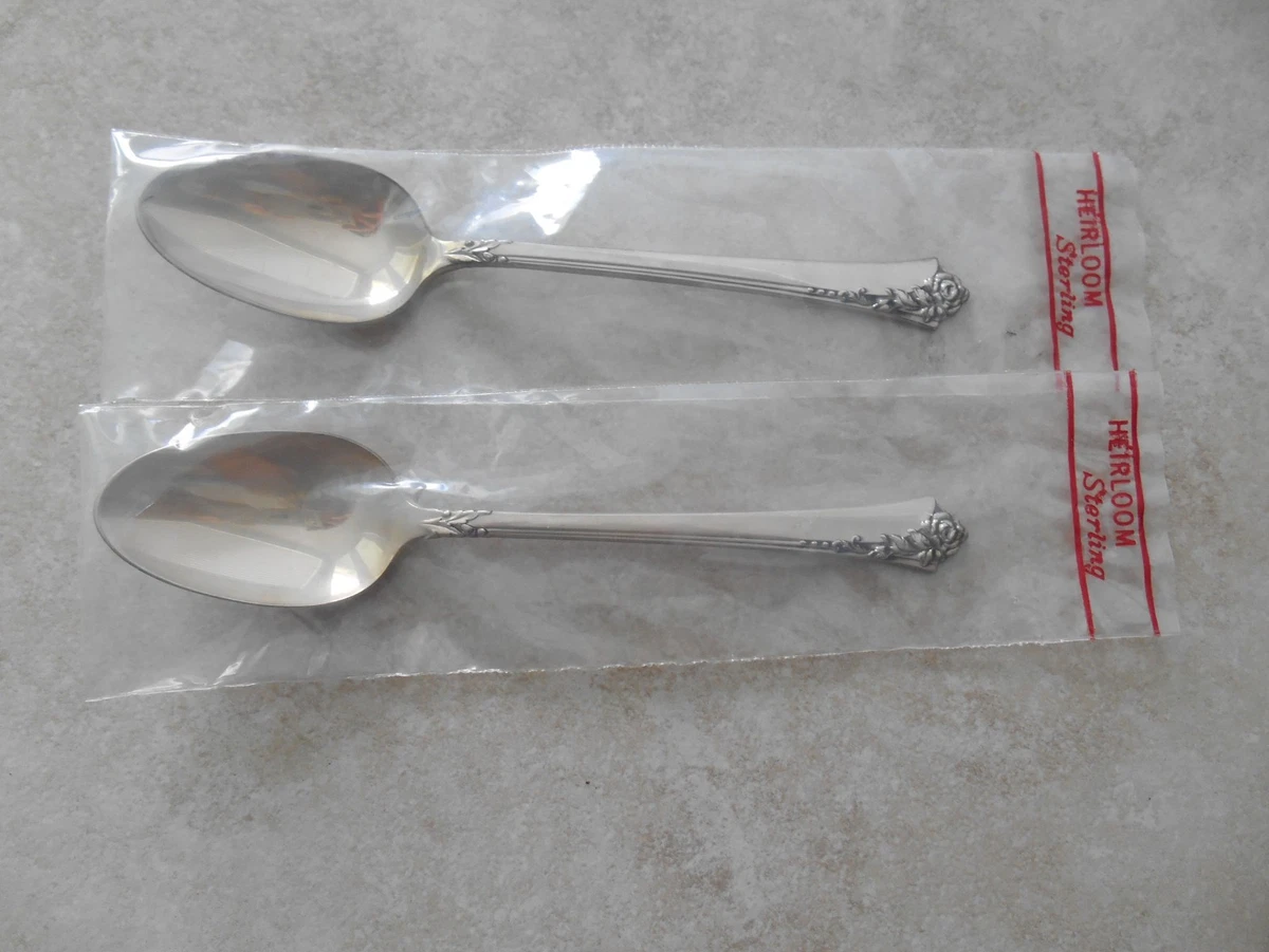 Damask Rose Spoon Antique US Sterling Silver for sale | eBay