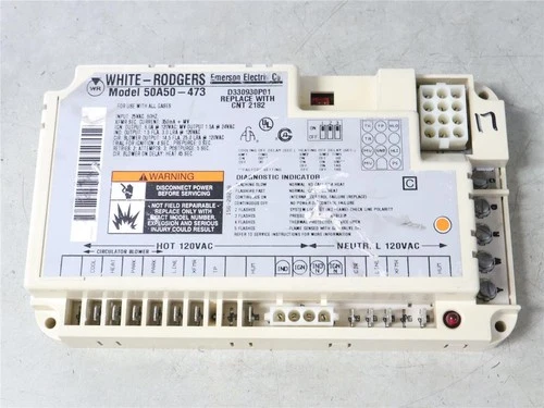 White Rodgers D330930P01 Furnace Control Circuit Board 50A50-473 #17