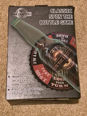 Bar Crafters Classic Spin The Bottle Game New Open Box