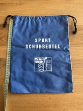 Sportbeutel Trimm Dich Retro 70er Jahre Vintage Blau Turnbeutel