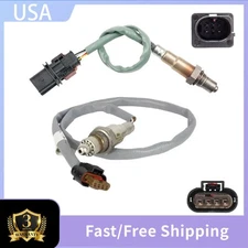 2pcs Upstream+ Down Oxygen Sensor For 2016-2018 Ford Focus 2.3L L4 Turbocharged