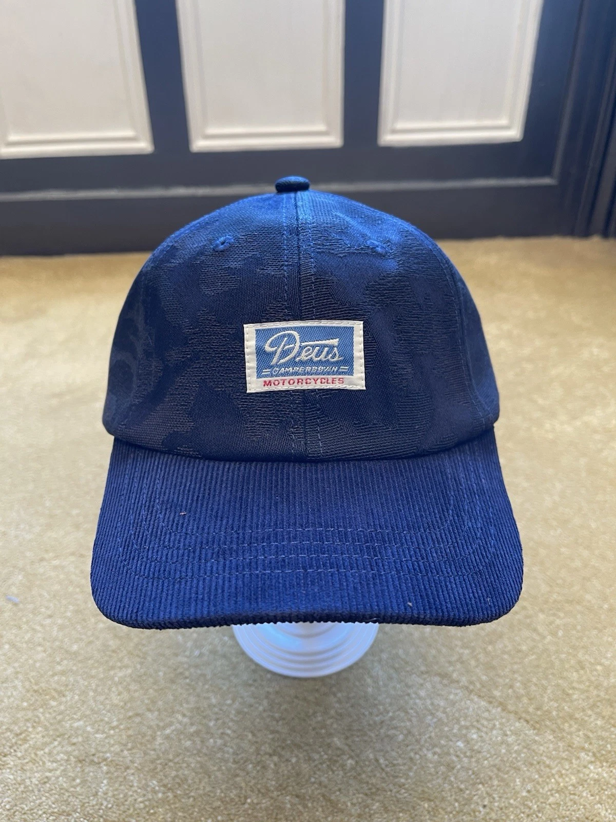 Deus Ex Machina Idaho Cap In Indigo, One Size, BNWT