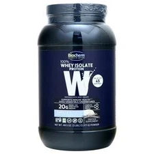 Biochem 100% Whey Protein Isolate - Grass Fed Vanilla 1377 grams