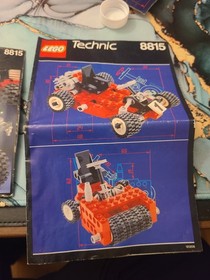 VINTAGE Technics LEGO 8815 SPEEDWAY BANDIT complete set very good Condition