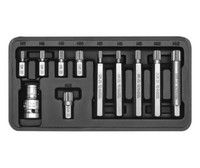Spline-Schraubendreher-Bits, 11Er-Set YT-0415 Yato
