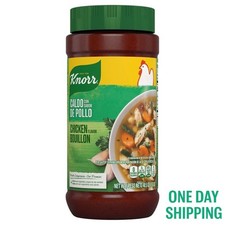 Knorr Granulated Chicken Bouillon 40.5oz Large Jar Cooking Seasoning