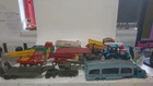 Vintage Dinky Toys Diecast Vehicle Bundle Bus Tank Crane Fire Engine Pre-owned