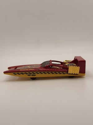 2017 Hot Wheels #84 HW Rescue Series #8/10 H2GO Red Fire Rescue Unit Speedboat