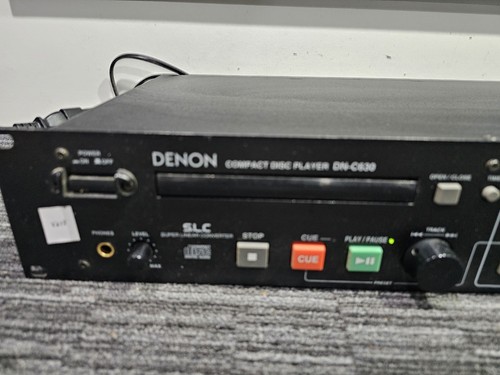 K658 Denon DN-C630 Broadcast CD Player XLR Ausgänge symmetrisch Analog Audio XLR - Bild 9 von 15