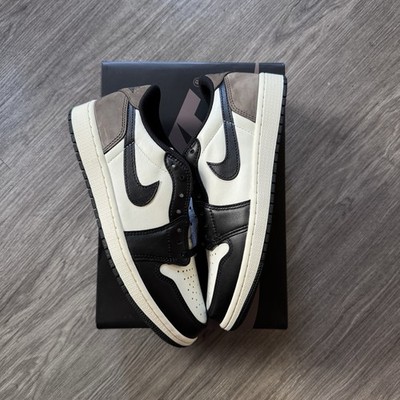 2024 Nike Air Jordan 1 Retro Low OG Dark Mocha Black CZ0790-102 Men US 8.5 New