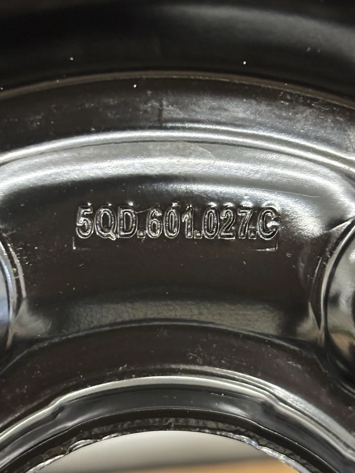 VW Golf Tiguan Passat Notrad Reserverad 8JL ET 25.5 T125/70/R18 99M 5QD601027C - Bild 3 von 4