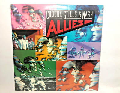 Crosby Stills & Nash - Allies LP  80075-1  Atlantic 1983 SEALED