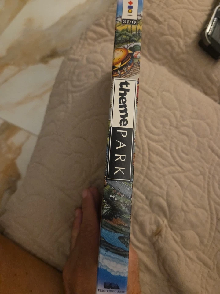 Theme Park for 3DO -Long Box Complete in Box (CIB) (3D0) - Image 3 of 4
