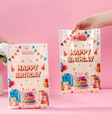 10/20 Happy Birthday Partytüten Beute Leckerli Gastgeschenk Goody Bag Jungen Mädchen Kinder