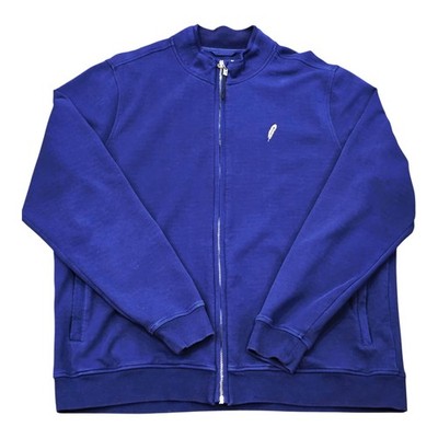 Men's Holderness & Bourne Full Zip Performance Jacket Navy Blue Sz XL