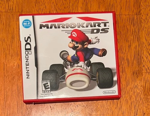 Mario Kart DS with  RED Case with Manuel and all Paperwork