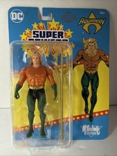 DC Direct Mcfarlane Toys Super Powers Aquaman Gold 40th Anniversary 4.5 Figure