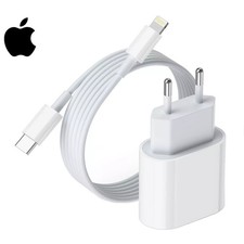 Caricatore iPhone APPLE ORIGINALE con cavo 20W (Bianco)