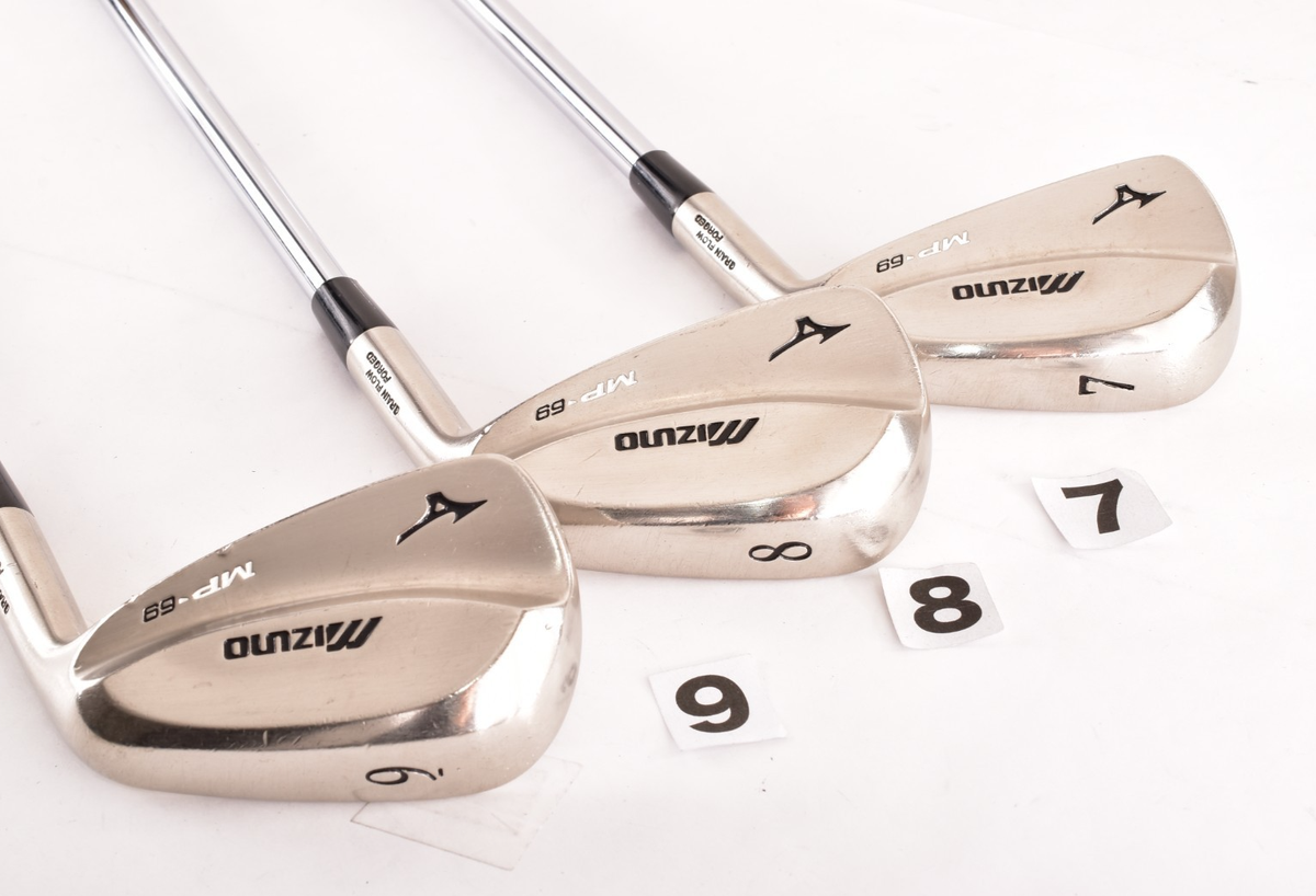 Mizuno MP69 5-PW 6本セット Rare Satin Mizuno MP-69 Forged 4-5-6-7-8-9 6pcs RH Stiff DG S200