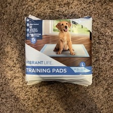 VIBRANT LIFE große Training Pipi Pads 22 Zoll X 22 Zoll - Ein Paket mit 14 Blöcken