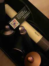 Dyson Hair Styling Set Kit with Multiple Attachments & Case Black/Copper