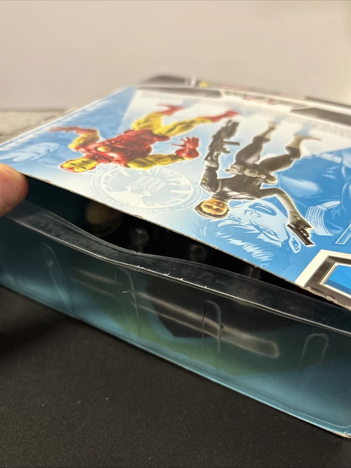 MARVEL LEGENDS SHIELD LEADERS MARIA HILL IRON MAN HASBRO 2008 2 PACK FIGURES - Immagine 3 di 3