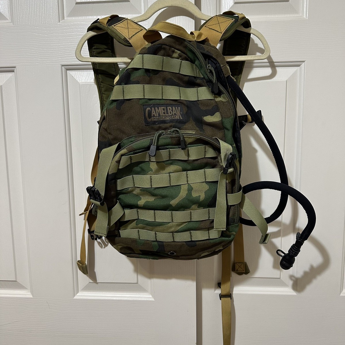 Camelbak HAWG Maximum Gear Hydration Pack Backpack M81 Woodland