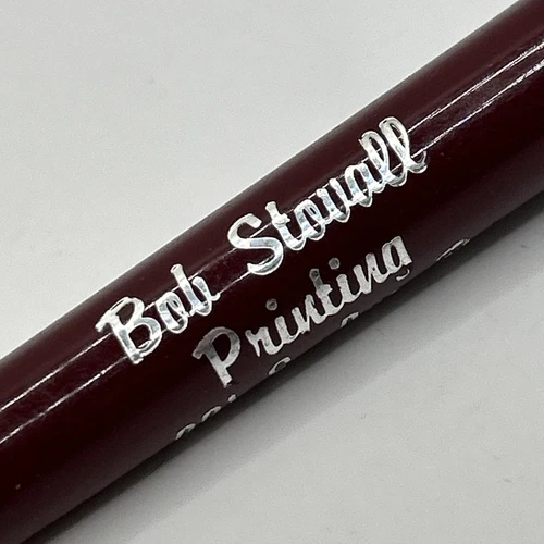 VTG Ballpoint Pen BOB STOVALL PRINTING Muleshoe, Texas