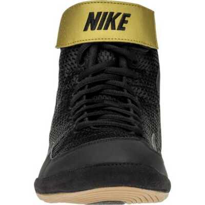 Nike Inflict Wrestling Shoes Black Gold Mens 15 Boxing MMA  display picture 1