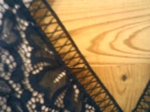 Ladies "NEXT" Black lace, sleeveless, midi, fitted dress (size 16) - Picture 5 of 8