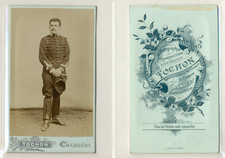 Tochon, Chambery, officer, soldier, hussar, military rider, to be identified CD