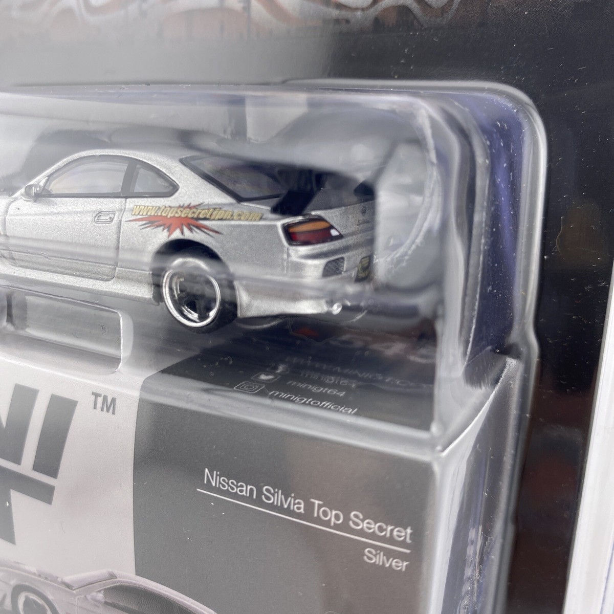ミニカー Nissan Silvia (S15) Top Secret MINIGT.com – Welcome to the World of 1:64!