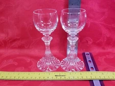 2 MIKASA "The Ritz" Cordial Glasses