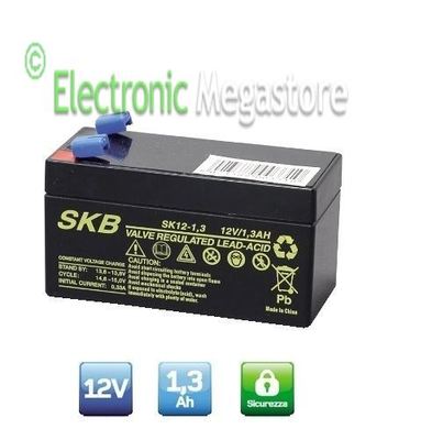 Batt12v9ah - Batteria Ermetica Ricaricabile Al Piombo 12V 12 Volt 10Ah 9 Ah 9amper Per Ups - Foto 3