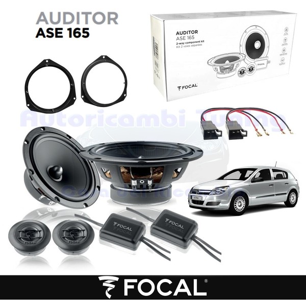 Vordere Lautsprecher 165Mm Focal Auditor ASE165 120W FüR Opel Astra H-image
