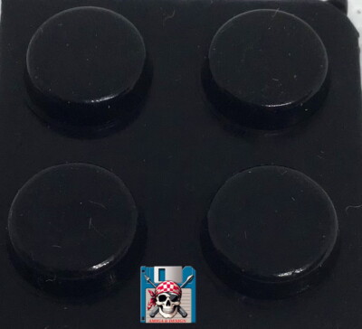  ️ 4 Gummifüße für Atari CX 40 Joystick / Competition Pro Joystick  ️