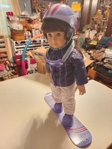 American Girl Doll snowboard outfit and gear