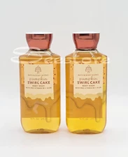 Bath & Body Works Pumpkin Swirl Cake Shower Gel Body Wash 10 fl oz New Set of 2