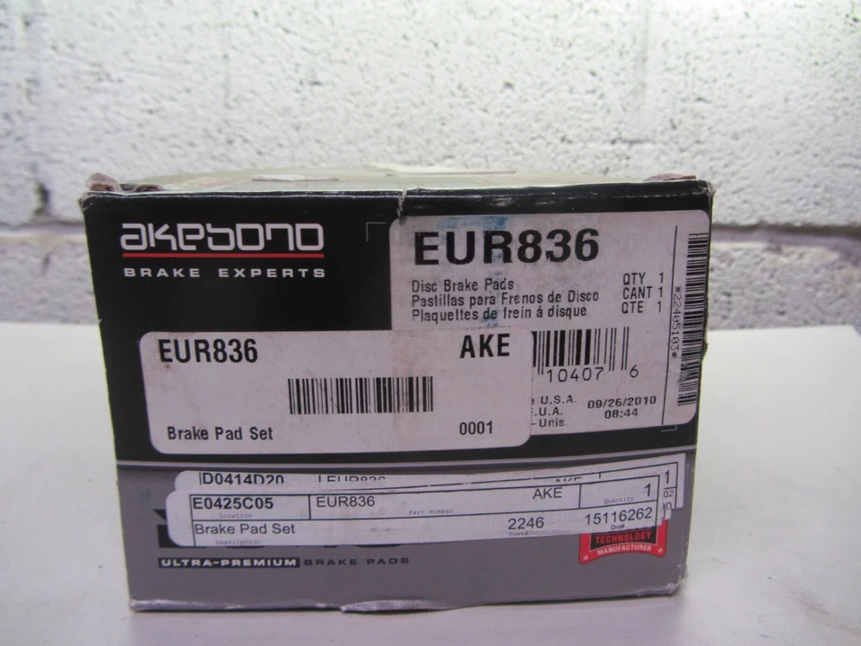 Akebono EUR836 - Image 2 of 4
