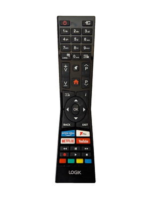 LOGIK L32SHE22 SMART TV FERNBEDIENUNG NETFLIX YOUTUBE PRIME 30102235 RC4310 NEU ORIGINAL