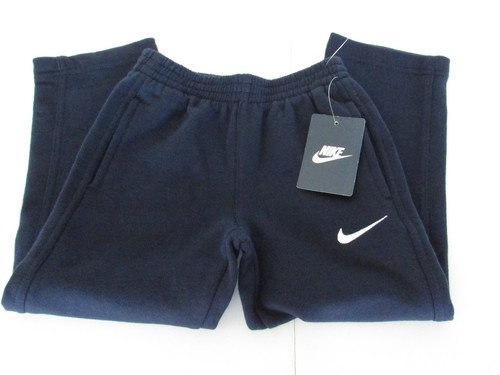 NIKE Navy Warm Fleece Backing Athletic Sweatpants Boys size 4 NEW - Picture 3 of 12