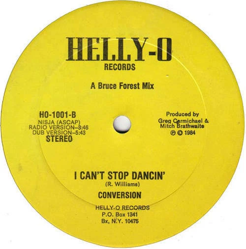 Conversion* - I Can't Stop Dancin' 12" Vinyl Schallplatte 144671 - Bild 2 von 2