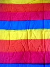 Sarong Strand Wickelkleid Wickelrock Paero Strandkleid Loop Beach bunt gestreift