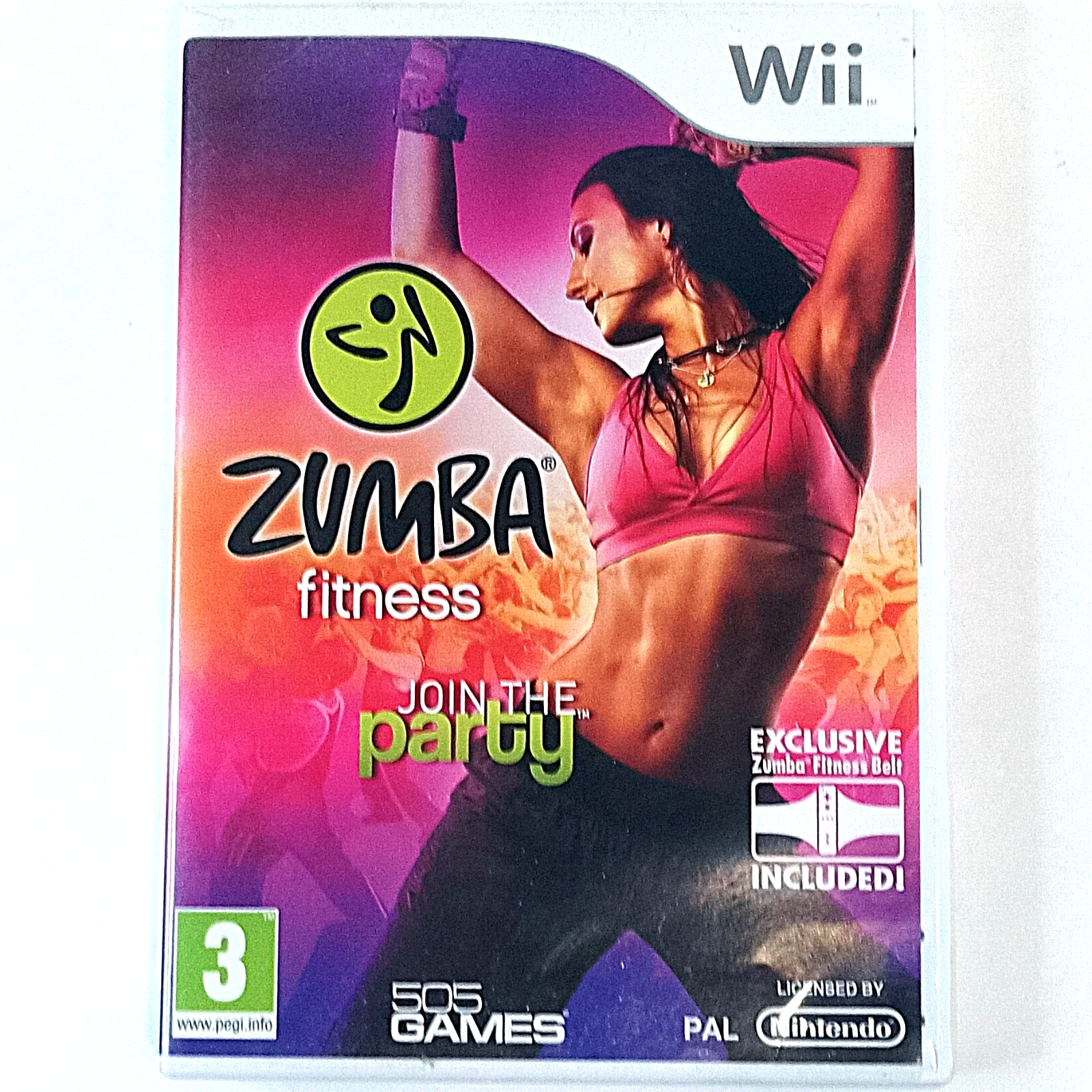 Zumba Fitness - Join the Party (Nintendo Wii, 2008 505 Games) PAL