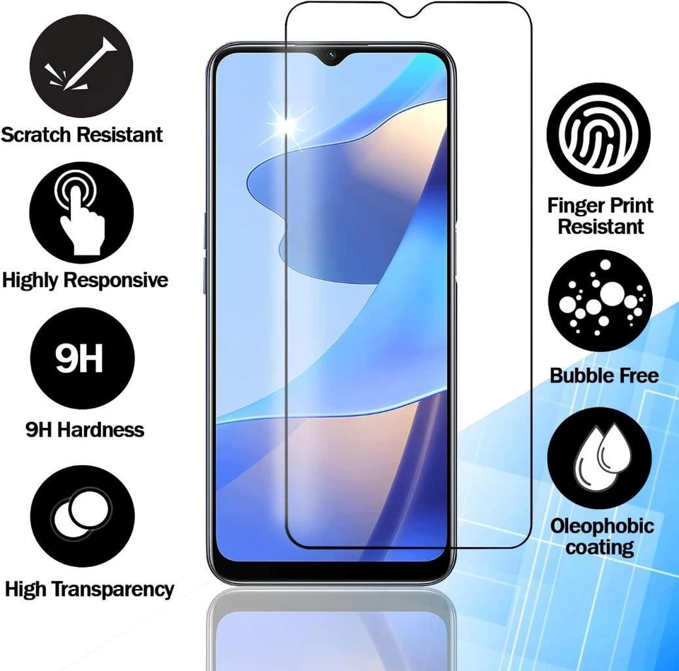 For Samsung Galaxy A14 5G Clear-TEMPERED GLASS SCREEN PROTECTOR ,Case Friendly - Image 2 of 4