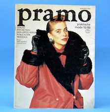 DDR Pramo 10 1989 Praktische Mode Schnittmuster Jeansmode Wintermode Klassik P