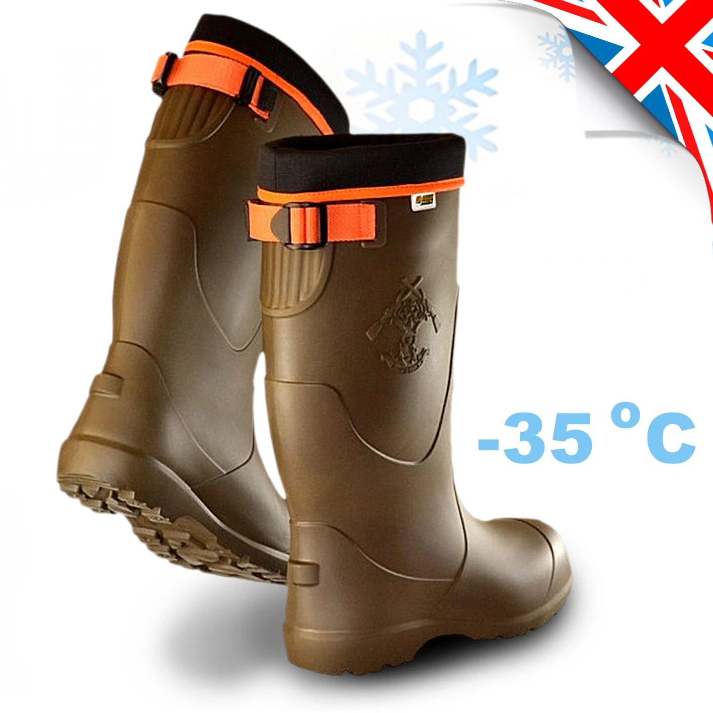 Thermal TRC LIGHTWEIGHT EVA Wellies Wellingtons Boots -35C Hunting Forest