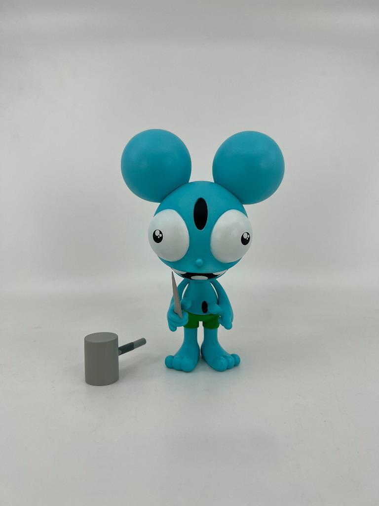 d*4様 TOMY モンスターコレクション　236 バルキー SPACE MONKEY BLUE VINYL TOY FIGURE DALEK URBAN GARFFITI ART | eBay