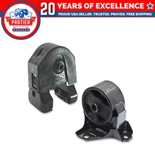 Fits 2006-2010 Hyundai Sonata 2.4L Front & Rear Engine Motor Mount Set 2pc :